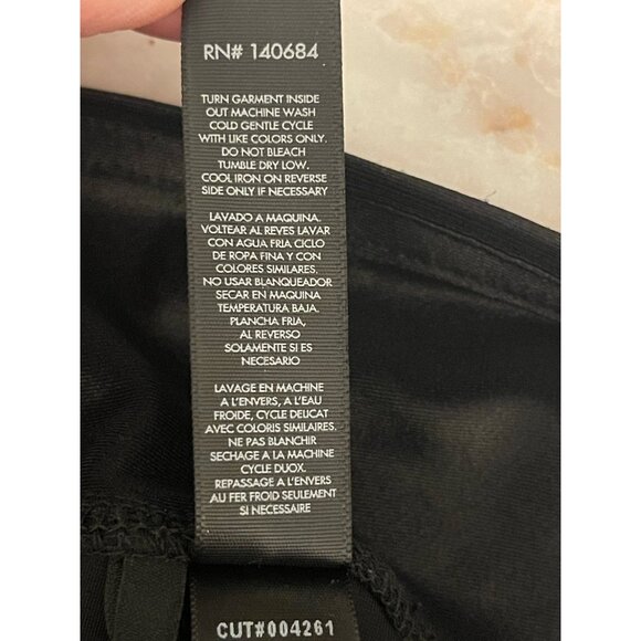 Koral Lustrous High Rise Legging Black Size Medium Shiny - Picture 8 of 9